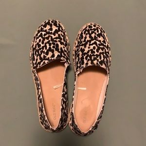 Old Navy Leopard Print Espadrilles (never worn outside)